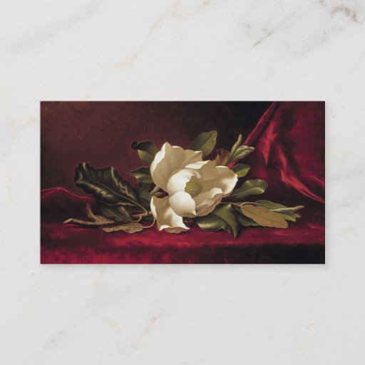 Customizable Elegant Vintage Floral Red White Rose Template Business Card Templates