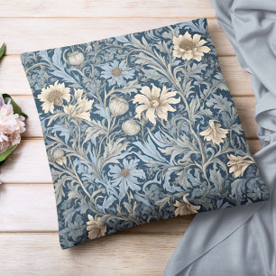 Elegant Vintage Floral Retirement Gifts for Mom Throw Pillow