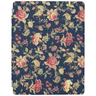 Elegant Vintage Floral Rose iPad Smart Cover