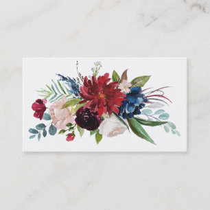 Elegant Vintage Floral Rose Pattern Template Busin Business Card