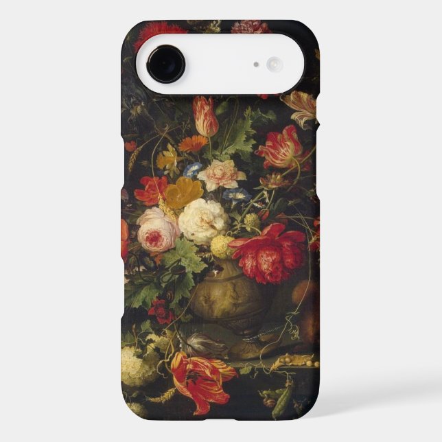 Elegant Vintage Floral Vase iPhone 6 case (Back)