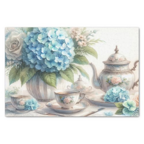 Elegant Vintage High Tea Party Tissue Paper