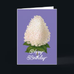Elegant Vintage Hydrangea Paniculata Birthday Card<br><div class="desc">Celebrate in style with our Elegant Vintage Hydrangea Paniculata Birthday Card. Handcrafted with love, this beautiful card is sure to make their day extra special. Perfect for flower enthusiasts, it features a stunning hydrangea design that exudes elegance and charm. Personalize your message inside and let the recipient know just how...</div>
