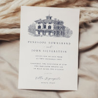 Elegant Vintage Italian Villa Destination Wedding