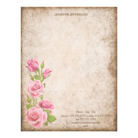 Elegant vintage letterhead | Zazzle.com