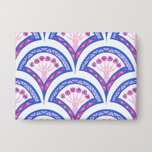 Elegant Vintage Ornamental Artwork Button