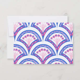 Elegant Vintage Ornamental Artwork Card
