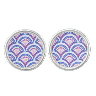 Elegant Vintage Ornamental Artwork Cufflinks