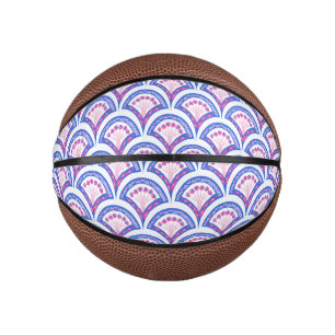 Elegant Vintage Ornamental Artwork Mini Basketball