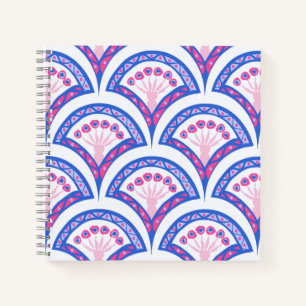 Elegant Vintage Ornamental Artwork Notebook