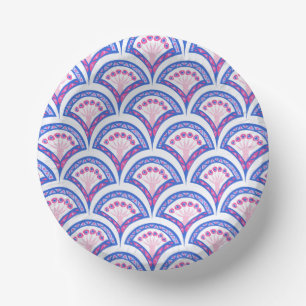Elegant Vintage Ornamental Artwork Paper Bowls