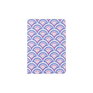 Elegant Vintage Ornamental Artwork Passport Holder