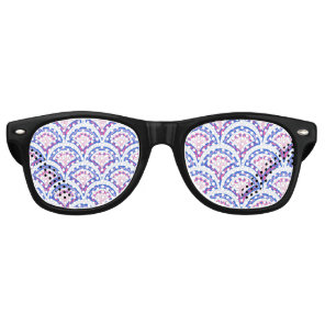 Elegant Vintage Ornamental Artwork Retro Sunglasses