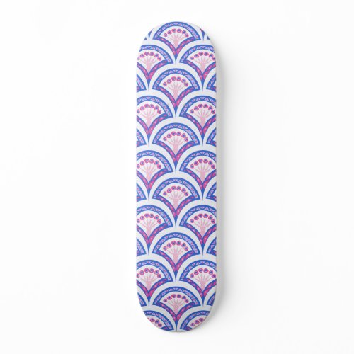 Elegant Vintage Ornamental Artwork Skateboard