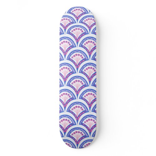 Elegant Vintage Ornamental Artwork Skateboard