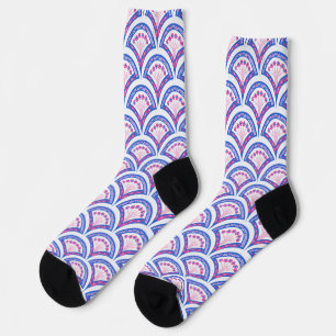 Elegant Vintage Ornamental Artwork Socks