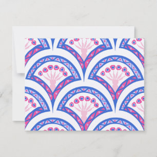 Elegant Vintage Ornamental Artwork Thank You Card