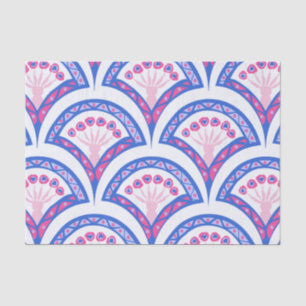 Elegant Vintage Ornamental Artwork Tissue Paper