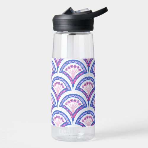 Elegant Vintage Ornamental Artwork Water Bottle
