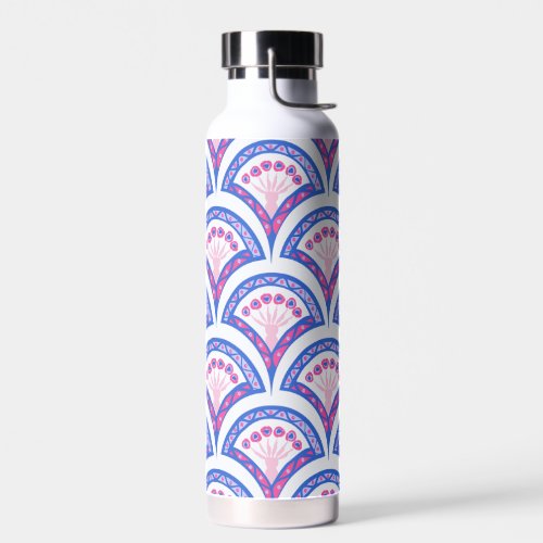 Elegant Vintage Ornamental Artwork Water Bottle