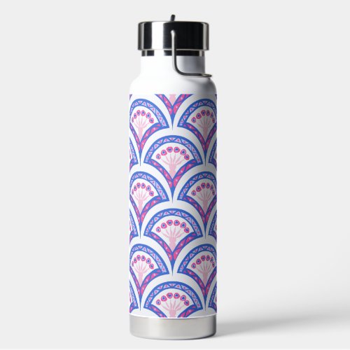 Elegant Vintage Ornamental Artwork Water Bottle