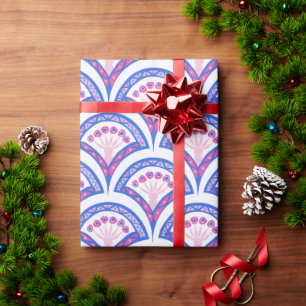 Elegant Vintage Ornamental Artwork Wrapping Paper