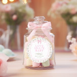 Elegant Vintage Pink Bow Love Shack Baby Shower  Classic Round Sticker<br><div class="desc">Indulge in the sweet nostalgia of cherished moments with our captivating item, where vintage charm meets modern elegance to create an atmosphere of pure love and affection. This enchanting design captures the essence of timeless romance, with delicate motifs and soft hues evoking memories of days gone by. Each element is...</div>
