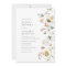 Elegant Vintage Pressed Floral Bridal Shower
