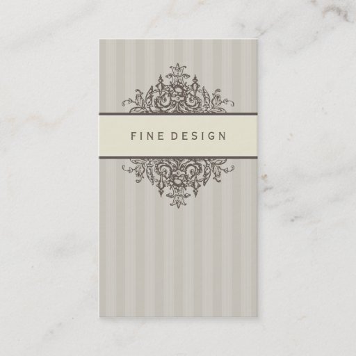 Customizable BUSINESS CARD :: beautiful renaissance 5