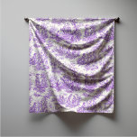 Elegant vintage purple toile de jouy square scarf<br><div class="desc">Vintage retro purple toile de jouy Scarf. Enhance your wardrobe with the timeless elegance of toile de jouy vintage designs, inspired by the exquisite patterns of french countryside scenes. These sophisticated Toile prints are an all time rage at the moment, beautiful designs that bring natural beauty and charm. This fashionable...</div>