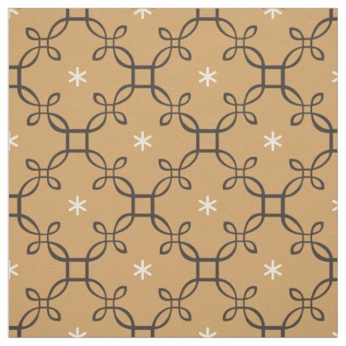 Elegant vintage quatrefoil Beethoven music CC0722 Fabric