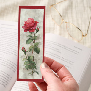 Elegant Vintage Rose Bookmarks
