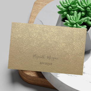 Elegant Vintage,Rustic Kraft,Confetti Business Card