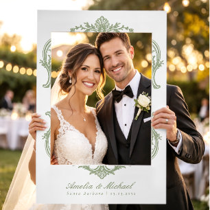 Elegant Vintage Selfie Frame Photo Prop