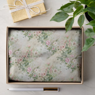 Elegant Vintage Shabby Chic Inspired Wedding Tissue Paper