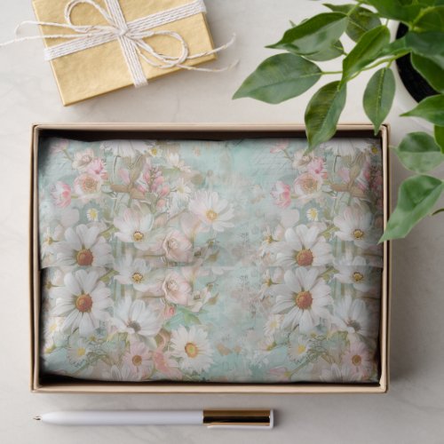 Elegant Vintage Shabby Chic Inspired Wedding  Tissue Paper