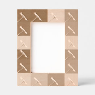 Elegant Vintage Style Floral Motifs Engraved Frames