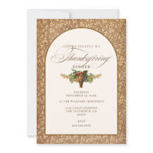 Elegant Vintage Thanksgiving Dinner
