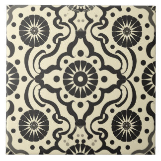 Elegant Vintage Tile Pattern Ceramic Tile