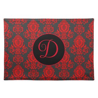 Elegant, Vintage, Victorian Damask Personalized