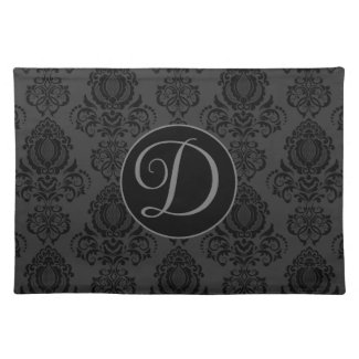 Elegant, Vintage, Victorian Damask Personalized