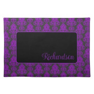 Elegant, Vintage, Victorian Damask Personalized