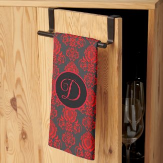 Elegant, Vintage, Victorian Damask Personalized 