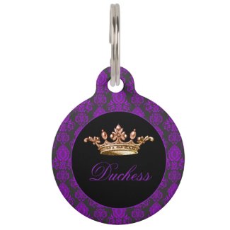 Elegant, Vintage, Victorian Damask Personalized