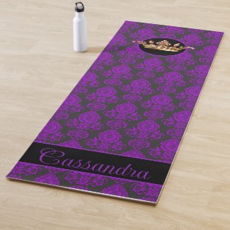 Elegant, Vintage, Victorian Damask Personalized