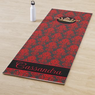 Elegant, Vintage, Victorian Damask Personalized