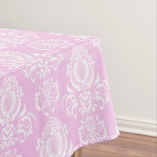 Elegant, Vintage, Victorian Damask Pink