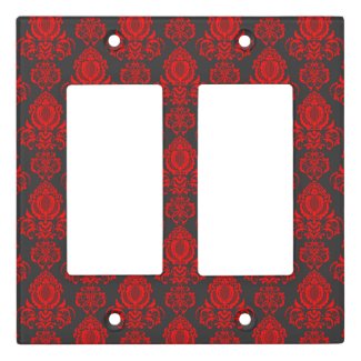 Elegant, Vintage, Victorian Damask Red