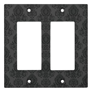 Elegant, Vintage, Victorian Steampunk Damask Light Switch Cover
