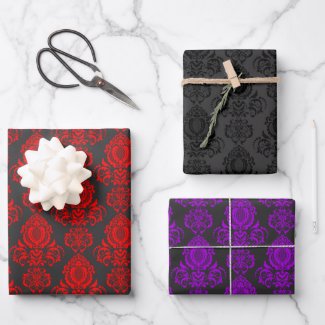 Elegant, Vintage, Victorian Steampunk Damask